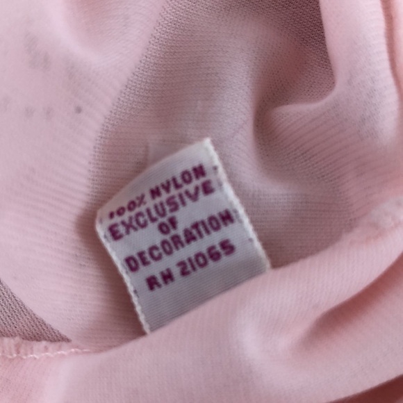 Vintage Evette Cottagecore Pink Lace Bed Jacket Small - Picture 5 of 5